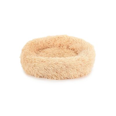 Pluszowe legowisko beżowe XS 40 cm