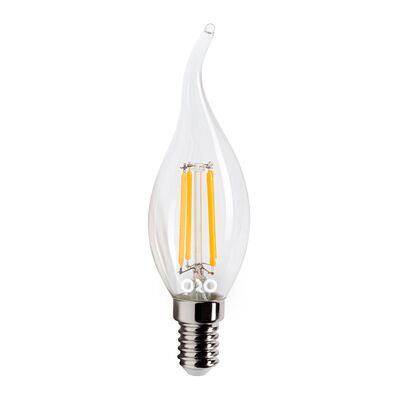 Żarówka LED ORO-E14-C35-FL-CLARO-FLAMI-4W-DW