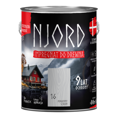 Njord Impregnat do drewna poranny szron 5 l