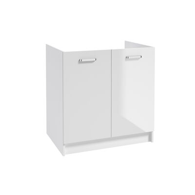 Szafka stojąca kuchenna 80 x 83 cm biała Deftrans