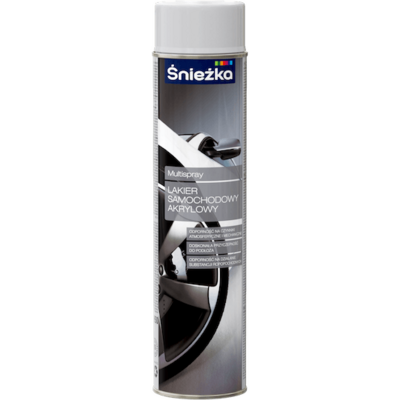Śnieżka Multispray Lakier Do Samochodów Akrylowy 600 ml szay
