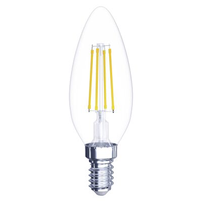 Żarówka LED Filament candle 6 W E14 ciepła biel