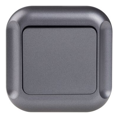 Włącznik pojedynczy zwierny światło/dzwonek 10A, 250V TOPAZ antracyt