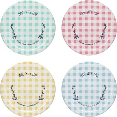 Zakrętka Ø43 kratka 10 sztuk