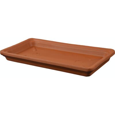 Podstawka pod skrzynkę ITA Liscia 22 x 51 cm czerwona