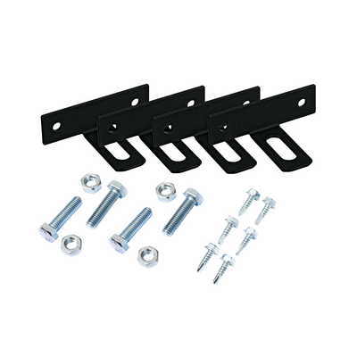 Łącznik do przęsła T uniwersalny ocynk + RAL9005 struktura 4 sztuki