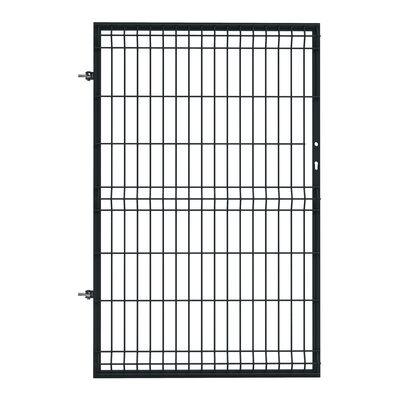 Furtka 3D 1,00 x 1,50 ocynk + RAL9005 lewa