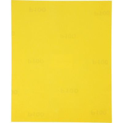 Arkusz papier ścierny żółty 230 x 280 mm P100 KRAFTLINE PRO