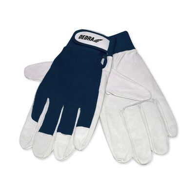 Rękawice ochronne BH1013R09 rozmiar 9 granatowe DEDRA