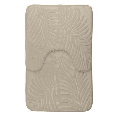 Komplet dywaników łazienkowych FLORYDA 2 sztuki beżowy