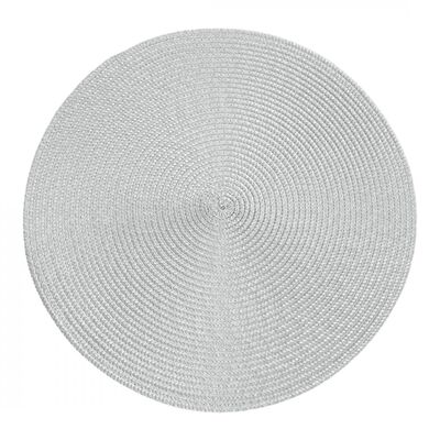 Podkładka dekoracyjna Judy1 38 x 38 cm srebrny