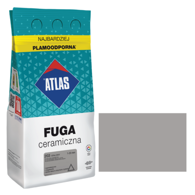 ATLAS Fuga ceramiczna 203 stalowy alubag 5 kg