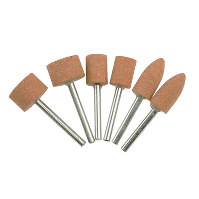 Kamienie szlifierskie zestaw 6 szt. DEDRA