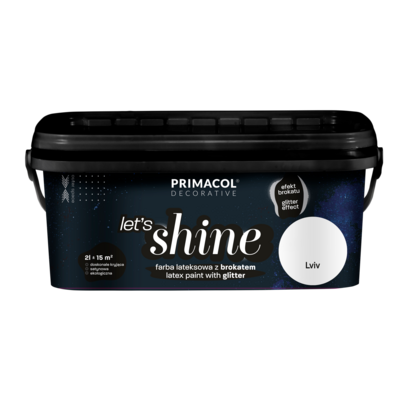 Primacol Farba dekoracyjna Let's shine 2 l Lviv