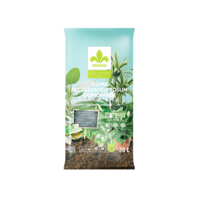 Ziemia do zielonych roślin domowych 20 l KRONEN