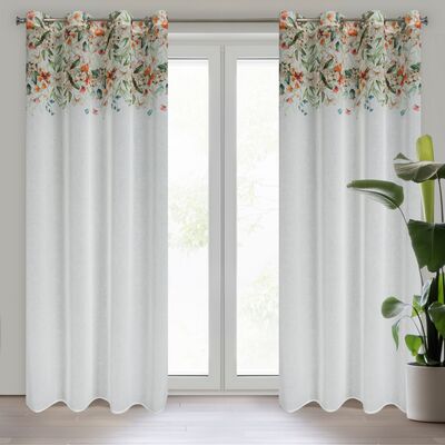 Zasłona na przelotkach LORA 140 x 250 cm biały