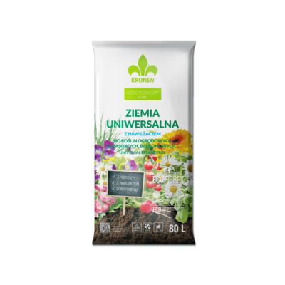 Ziemia uniwersalna z nawilżaczem 80 l KRONEN