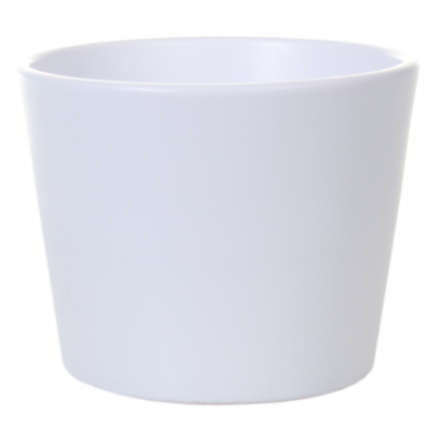 Osłonka ceramiczna 440 8 cm biała mat