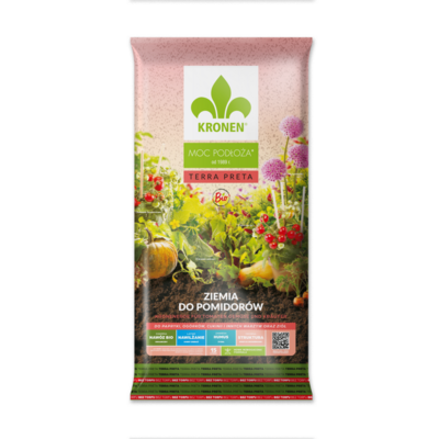 Ziemia do pomidorów bez torfu 15 l KRONEN