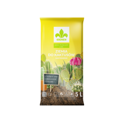 Ziemia do kaktusów 5 l KRONEN