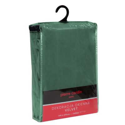 Zasłona na taśmie marszczącej SIBEL 140 x 270 cm miętowy