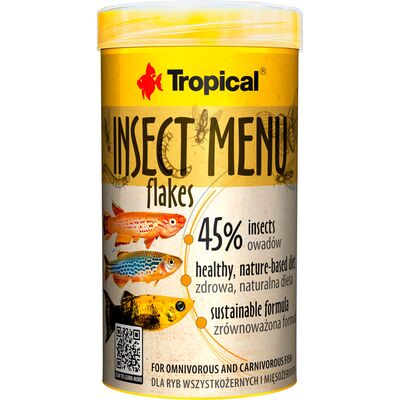 Pokarm dla ryb Insect Menu flakes 250 ml 50 g Tropical