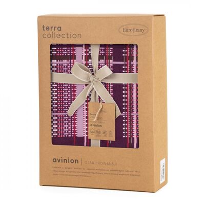 Pościel AVINION 220 x 200 cm fioletowy