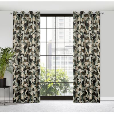 Zasłona gotowa na przelotkach 250 x 140 cm wielokolorowy