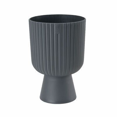 Osłonka doniczki Keli Mika Petit 18 cm antracytowa