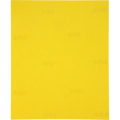 Arkusz papier ścierny żółty 230 x 280 mm P80 KRAFTLINE PRO