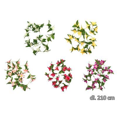 Girlanda lilia mix kolorów 210 cm