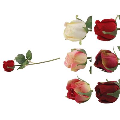 Róża pojedyncza mix kolorów 38 cm