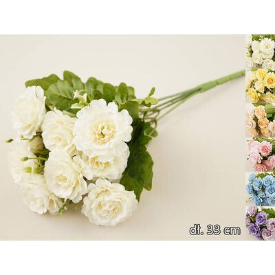 Róża bukiet mix kolorów 33 cm