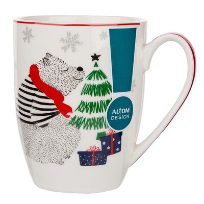 Kubek baryłka Winter Friends 300 ml niedźwiadek