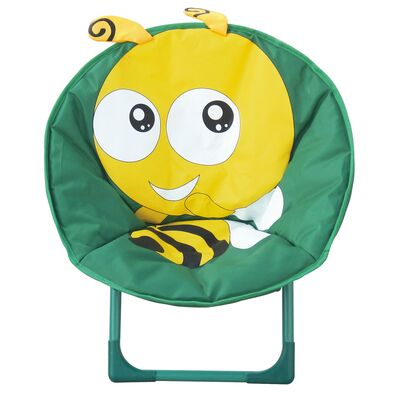 Krzesełko składane pszczółka żółto-zielone