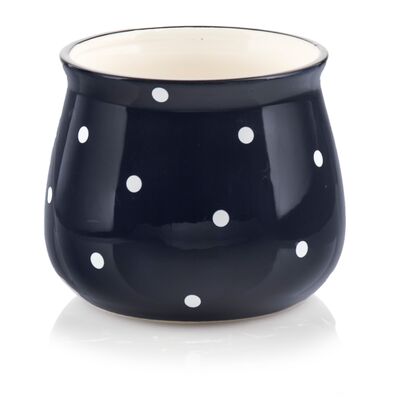 Osłonka ceramiczna 13 cm niebieska