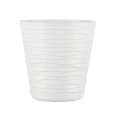 Doniczka Tedi 15 cm biała