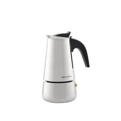 Kawiarka do espresso stal Lungo na 4 filiżanki indukcja