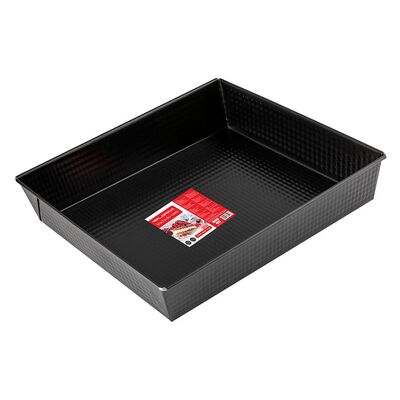 Blacha do pieczenia 30 x 25 x 6 cm czarna FLORINA