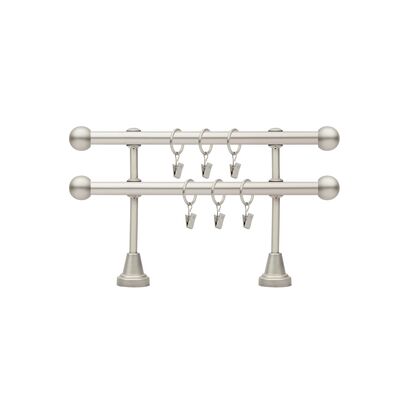 Karnisz satyna III Ø16 mm Kulka 200 cm podwójny