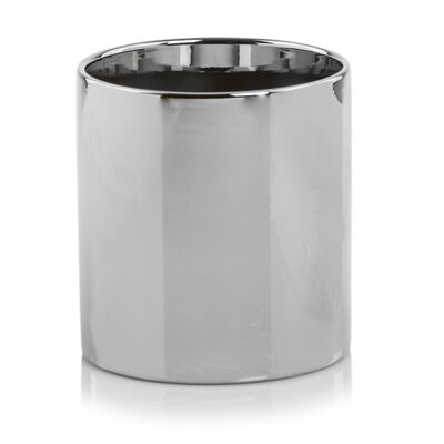 Osłonka ceramiczna srebrna 13 cm
