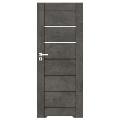 Drzwi wewnętrzne z podcięciem CHICAGO beton ciemny 70 prawe