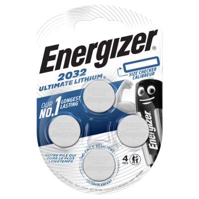 Bateria Energizer Ultimate Lithium CR2032 /4