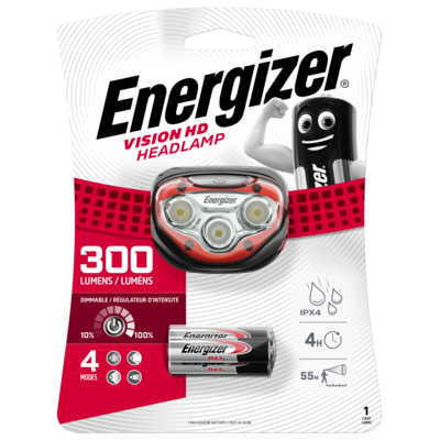 Latarka Energizer Vision HD Headlamp 3AAA 300 lm