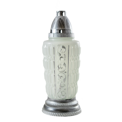 Znicz Z 498 28,5 cm srebrny