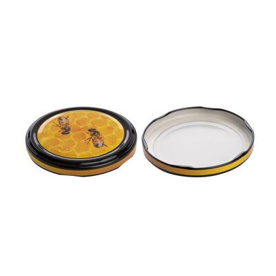 Nakrętki duże 6-zaczepowe 10 szt. miód