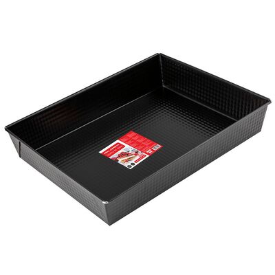 Blacha do pieczenia 36 x 25 x 6 cm czarna FLORINA