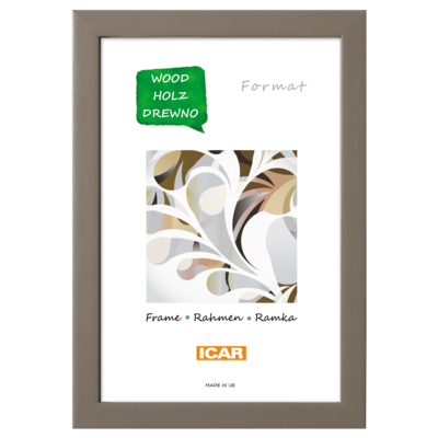 Ramka drewniana PINIA 03 PAK 21 x 30 cm latte