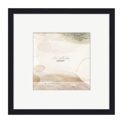 Ramka IDEA PAS M2 20 x 20 cm (11 x 11 cm) czarny