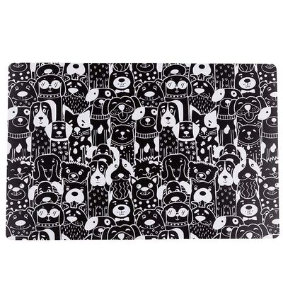 Mata stołowa zwierzaki 28 x 43 cm czarny pies